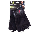 Тактичні рукавички без пальців, військові рукавички, рукавички багатоцільові шкіряні XL XL Чорні SB-161070 - зображення 10