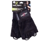 Тактичні рукавички без пальців, військові рукавички, рукавички багатоцільові шкіряні розмір S Чорні SB-161070 - зображення 10