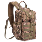 Рюкзак тактичний патрульний однолямочный SILVER KNIGHT 30 літрів camouflage TY-5386 - зображення 1