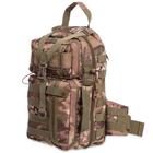 Рюкзак тактичний патрульний однолямочный SILVER KNIGHT 30 літрів camouflage TY-5386 - зображення 10
