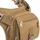 Тактическая сумка на бедро SILVER KNIGHT khaki TY-9001 - изображение 4
