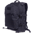 Рюкзак тактический трехдневный SILVER KNIGHT V-40л черный 3D - изображение 3