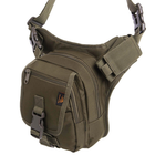 Тактическая сумка на бедро SILVER KNIGHT olive TY-9001 - изображение 5