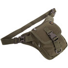 Тактическая сумка на бедро SILVER KNIGHT olive TY-9001 - изображение 6