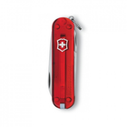 Нож Victorinox Classic SD Transparent Red (0.6223.TB1) - изображение 2
