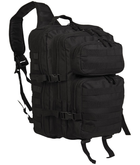 Рюкзак однолямочный Mil-tec ONE STRAP ASSAULT PACK LG Черный - изображение 1