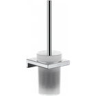 Ершик для унитаза настенный HANSGROHE ADDSTORIS прямоугольный стеклянный хром 41752000
