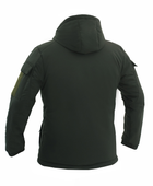 Куртка тактична зимова на блискавці з капюшоном XS polk khaki - зображення 4