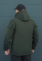 Куртка тактична зимова на блискавці з капюшоном XS polk khaki - зображення 5