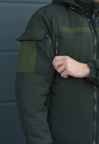 Куртка зимняя тактическая на молнии с капюшоном XL polk khaki - изображение 12