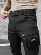 Тактические утепленные брюки BEZET 6026 S Черные (2000093211510) - изображение 4