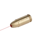 Лазерний патрон холодної пристрілки 9 мм. Vector Optics Red Laser Brass. - зображення 1