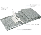 Бандаж израильский стерильный TacMed 6"(15см) с одной подушкой - изображение 3