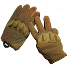 Тактические перчатки Койот, Размер L. БРОНЕВІЙ - изображение 3