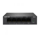 Комутатор POE 48V Mercury MS05CP 4 порти POE+1 порт Ethernet (Uplink ) 10 - 100 Мбіт - сек, БП в комплекті