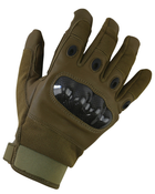 Рукавички тактичні KOMBAT UK Predator Tactical Gloves, койот, XL-XXL - изображение 1