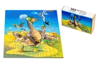 Деревянный пазл Боевой гусь в коробке, размер 297×420 мм