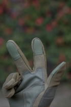 Тактичні рукавиці Bezet SMART Touch закриті повнопалі XL Зелені - зображення 3