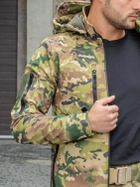 Тактична куртка утеплена Grifon Squad Soft Shell 1221133 54 Мультикам (ROZ6400158932) - зображення 11