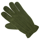 Флісові зимові тактичні рукавички перчатки по краю і відкидні накладки на обох вказівних пальцях UkrCossacks 1.0 хакі XL, XXL - зображення 1