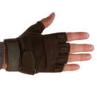 Тактичні рукавички з відкритими пальцями BLACKHAWK BC-4380 розмір M оливковий - зображення 3