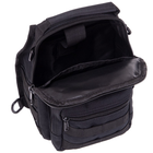 Рюкзак тактический (Сумка-слинг) с одной лямкой SILVER KNIGHT TY-098 7л Черный - изображение 6