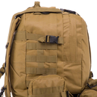 Рюкзак тактический, штурмовой военный с подсумками RECORD TY-7100 45л Хаки - изображение 8