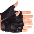 Тактичні рукавички з відкритими пальцями MECHANIX BC-4926 розмір L чорні - зображення 1