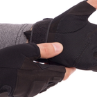 Тактичні рукавички з відкритими пальцями BLACKHAWK BC-4380 розмір M чорний - зображення 4