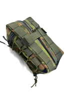 Тактична сумка на два відділення вільного призначення CORDURA 1000D 16х23х9 см Мультикам - зображення 9