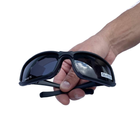 Захисні військові тактичні окуляри з поляризацією Daisy X7 Black та 4 комплекта лінз (О-01) - изображение 2