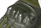 Перчатки тактические Primo Profi полнопалые, сенсорные, размер L - Army Green Primo зеленый - изображение 5