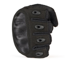 Перчатки тактические Primo Carbon полнопалые, сенсорные, размер L - Black Primo черный - изображение 4