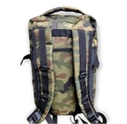 Військовий тактичний рюкзак 45 літрів водовідштовхувальний Cordura Камуфляж - зображення 3