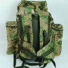 Тактичний рюкзак чоловічий штурмовий військовий 80 літрів водовідштовхувальний Cordura 1000d Мультикам - зображення 2