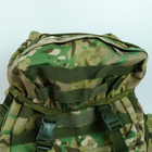 Тактичний рюкзак чоловічий штурмовий військовий 80 літрів водовідштовхувальний Cordura 1000d Мультикам - зображення 4