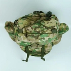 Тактический рюкзак мужской штурмовой военный 80 литров водоотталкивающий Cordura 1000d Мультикам - изображение 6