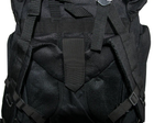 Туристичний рюкзак чоловічий "A21 - Чорний" з чохлом, тактичний рюкзак 70л водонепроникний великий (VS7005351) - зображення 5