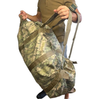 Сумка баул тактичний військовий рюкзак 70 л Піксель - зображення 1