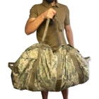 Сумка баул тактичний військовий рюкзак 110 л Піксель - зображення 2