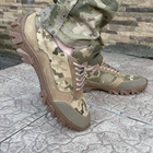 Кросівки чоловічі тактичні ЗСУ Піксель Kros Pixel 6657 42 р 27,5 см хакі TR_2262 - зображення 4