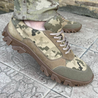 Кросівки чоловічі тактичні ЗСУ Піксель Kros Pixel 6657 42 р 27,5 см хакі TR_2262 - зображення 5
