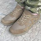 Кросівки чоловічі тактичні сітка ЗСУ (ЗСУ) 6835 40 р 26 см коричневі TR_1499 - зображення 6