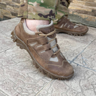 Кросівки чоловічі тактичні ЗСУ 7515 42 р 27,5 см коричневі TR_1848 - зображення 3