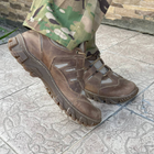 Кросівки чоловічі тактичні ЗСУ 7515 42 р 27,5 см коричневі TR_1848 - зображення 4