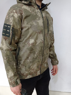 Куртка чоловіча тактична Мультикам Accord Туреччина Софтшел Soft-Shell ЗСУ XL 8717 хакі TR_2988 - зображення 2