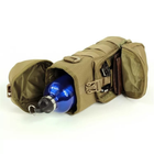 Подсумка тактическая сумка для термоса, бутылки 1-1,5L Хаки система MOLLE,полиэстер 1000D Cordura - изображение 7