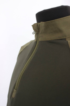 Рубашка мужская военная тактическая с липучками ВСУ (ЗСУ) Ubaks Убакс 20221853 8083 M 48 размер хаки TR_1343 - изображение 6