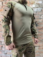 Мужской армейский костюм мультикам для ВСУ (ЗСУ) Tactical тактическая форма убакс и брюки Турция XXL 7285 TR_2819 - изображение 7