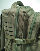 Рюкзак тактический LeRoy Tactical цвет - олива (36л) - изображение 6